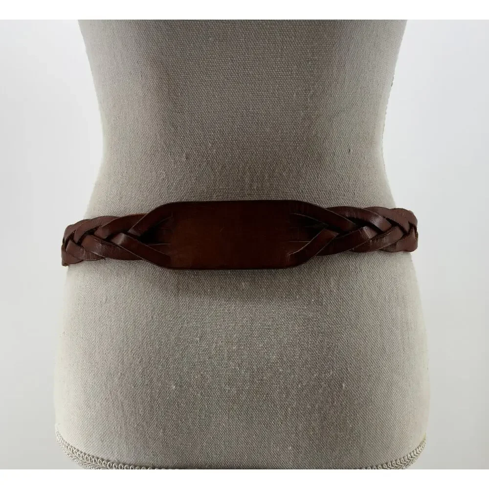 Liz Claiborne Belt Women's Braided Boho Weaved Y2K